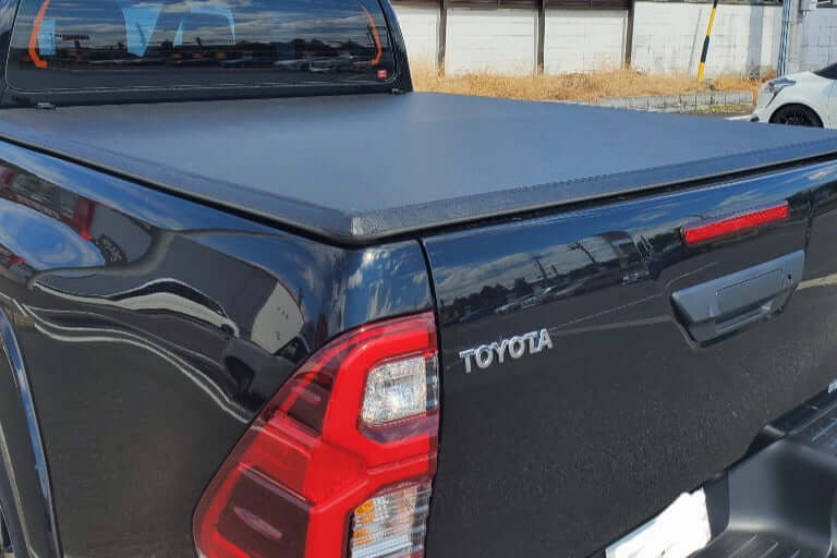 Tri-Fold Soft Tonneau Cover for Toyota Hilux GUN125 2015-2025