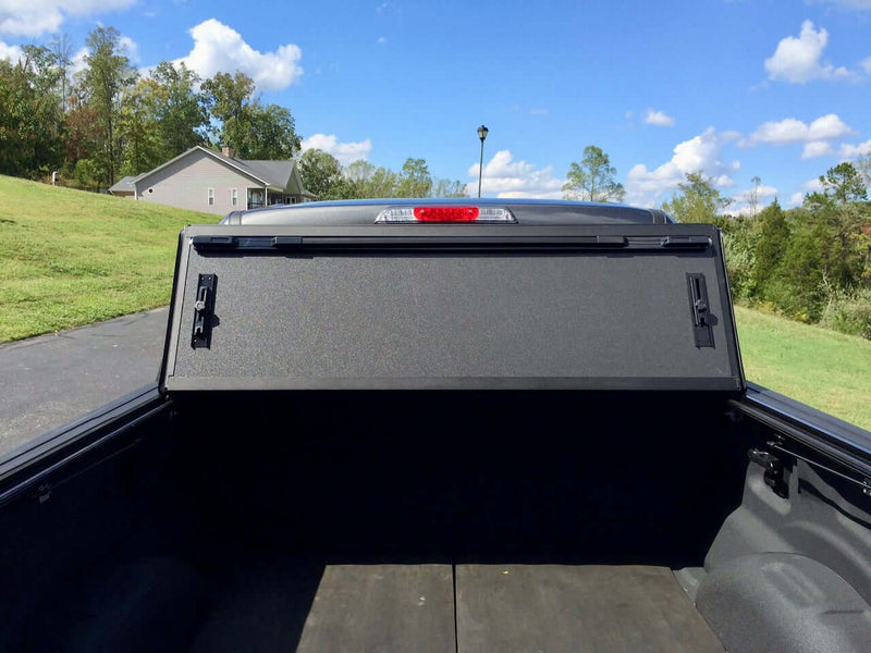 Quad-Fold Ford F-150 Hard Lid Tonneau Cover 2015-2025 5'5" TUB