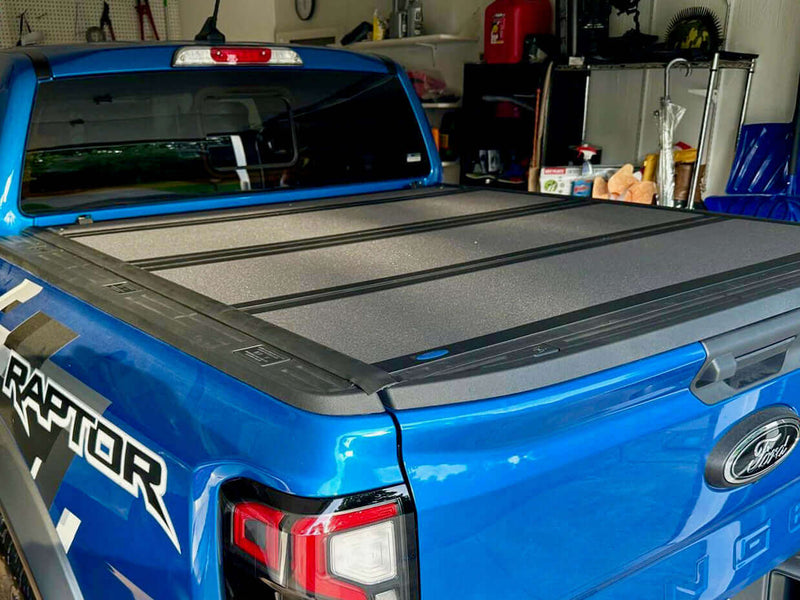 Quad-Fold Ford Ranger NextGen Hard Lid Tonneau Cover 2023+