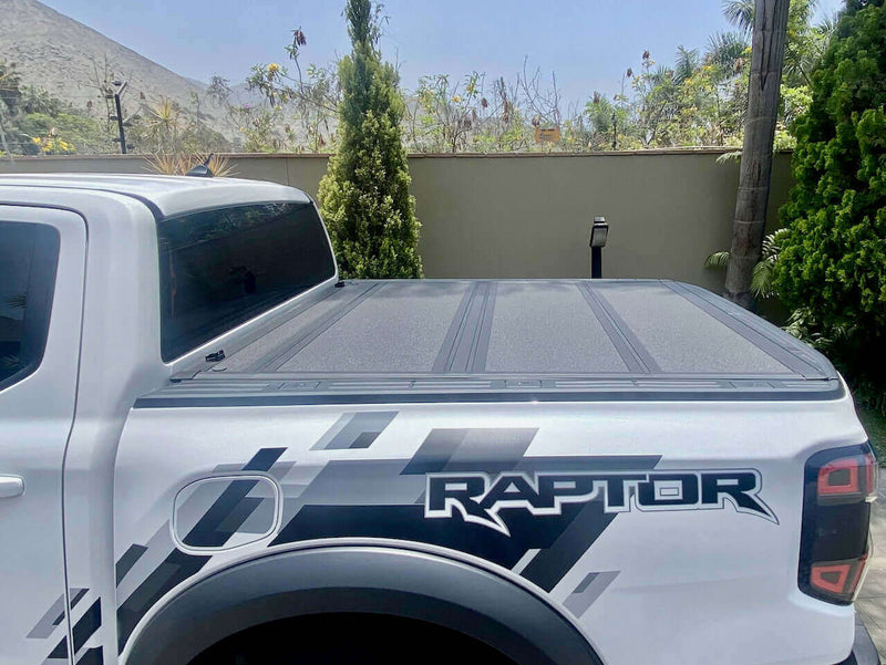 Quad-Fold Ford Ranger NextGen Hard Lid Tonneau Cover 2023+