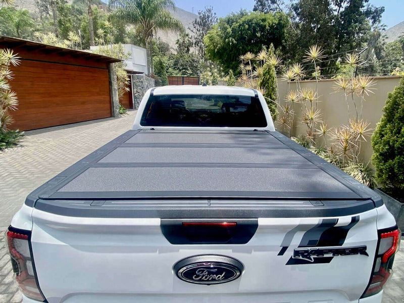 Quad-Fold Ford Ranger NextGen Hard Lid Tonneau Cover 2023+