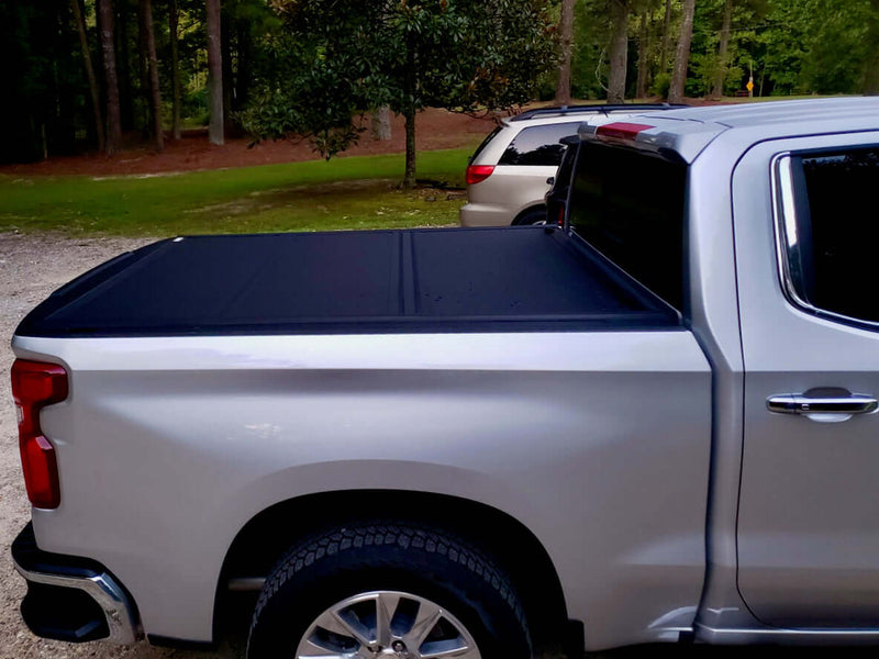 Quad-Fold Chevrolet Silverado Hard Lid Tonneau Cover 1500 2014-2025 5'7" TUB