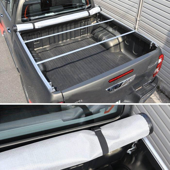 Soft Roll Up Tonneau Cover for Toyota Hilux SR5 2015-2025