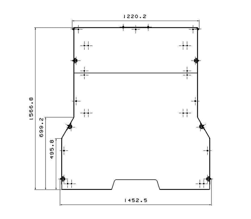 Sliding Tray Drawer for Chevrolet Silverado 1500 5'7" TUB