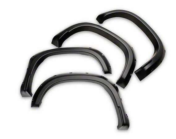 Fender Flares For Chevrolet Silverado 1500 2019-2024 Satin Smooth