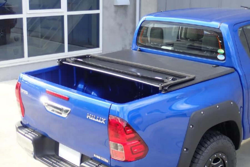 Tri-Fold Soft Tonneau Cover for Toyota Hilux GUN125 2015-2025