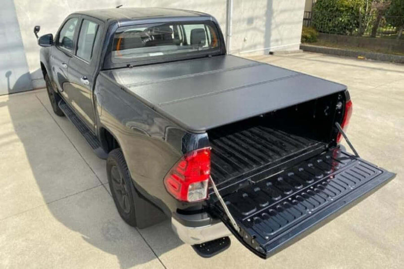 Tri-Fold Hard Lid Tonneau Cover for Toyota Hilux SR5 2015-2025