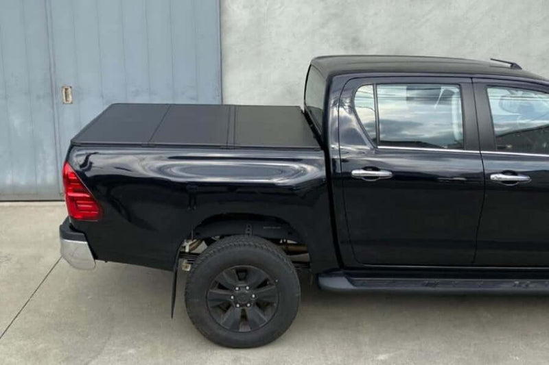 Tri-Fold Hard Lid Tonneau Cover for Toyota Hilux SR5 2015-2025