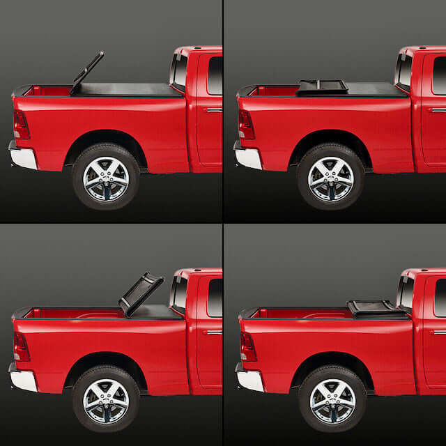 Tri-Fold Soft Tonneau Cover for Ford F-150 2015-2024 5'5" TUB