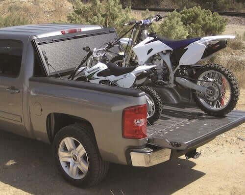 Quad-Fold Ford F-150 Hard Lid Tonneau Cover 2015-2019 6'5" TUB