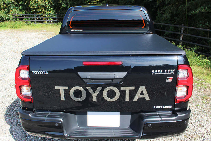 Tri-Fold Soft Tonneau Cover for Toyota Hilux GUN125 2015-2025