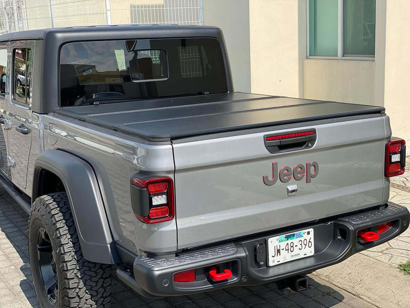 Tri-Fold Hard Lid Tonneau Cover for Jeep Gladiator 2020+