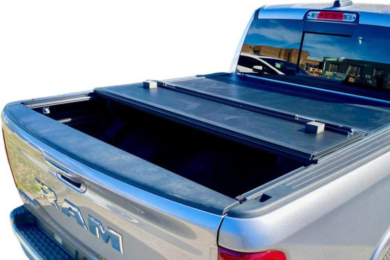 Quad-Fold RAM 1500 DT Hard Lid Tonneau Cover 2020-2025 5'7" TUB