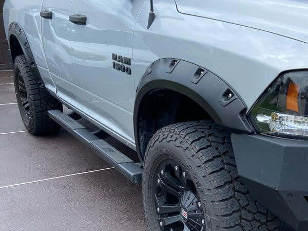 Fender Flares For Dodge RAM 1500 DS Classic 2009-2023 Satin Smooth