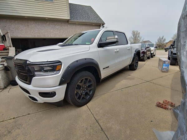 Fender Flares For Dodge RAM 1500 DT 2019-2024 Satin Smooth