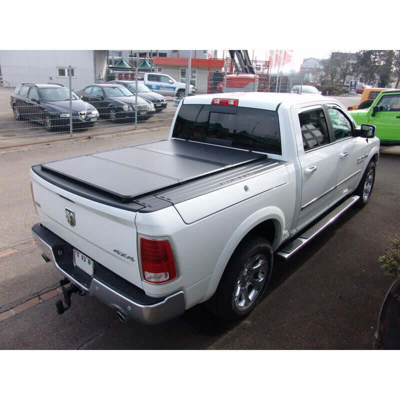 Tri-Fold Hard Lid Tonneau Cover for Dodge RAM 1500 RAMBOX DS/DT 2009-2025 5'7" TUB