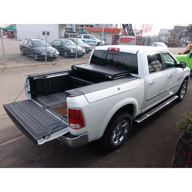 Tri-Fold Hard Lid Tonneau Cover for Dodge RAM 1500 RAMBOX DS/DT 2009-2025 5'7" TUB