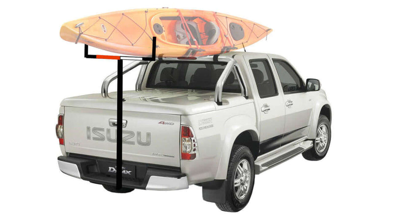 Universal Tow Bar Ladder Rack / Canoe Rack / Kayak Rack / T-Rack