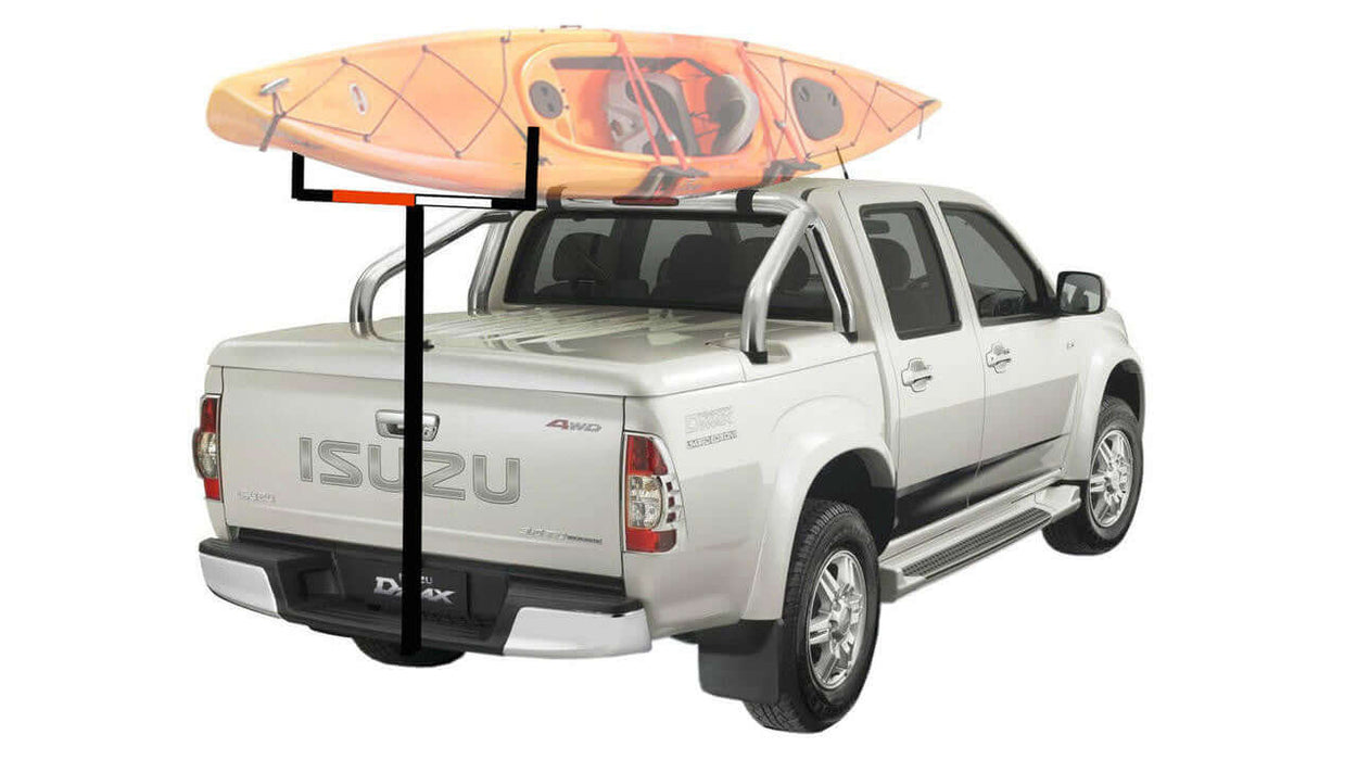 Universal Tow Bar Ladder / Canoe / Kayak Rack T-Rack — AlfaLab